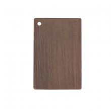 Elegant MTL-310-WO - Metal Finish Sample in Weathered Oak