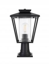 Elegant OD306P17BK - Gaul 7 inch Outdoor Pendant in Black