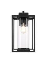 Elegant OD310W17BK - Wall sconce W8.5" E10.5" H17" L1 Black (1Box)