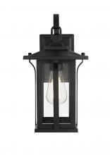 Elegant OD327W14BK - Wall sconce W7" H13.5" E8" L1 Black