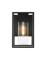 Elegant OD366W16BK - Wall sconce W10" E10" H16" L1 Black (1Box)