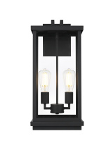 Elegant OD404W21BK - Wall Sconce W9.4" E7.8" H20.5" Black