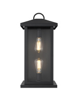 Elegant OD411W21BK - Wall Sconce W10.0" E10.3" H20.8" Black