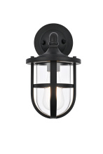 Elegant OD807W12BK - Wall Sconce W6"xH11.5"xE8" Black
