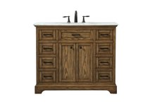 Elegant VF15042DW - 42 inch Single bathroom vanity in driftwood