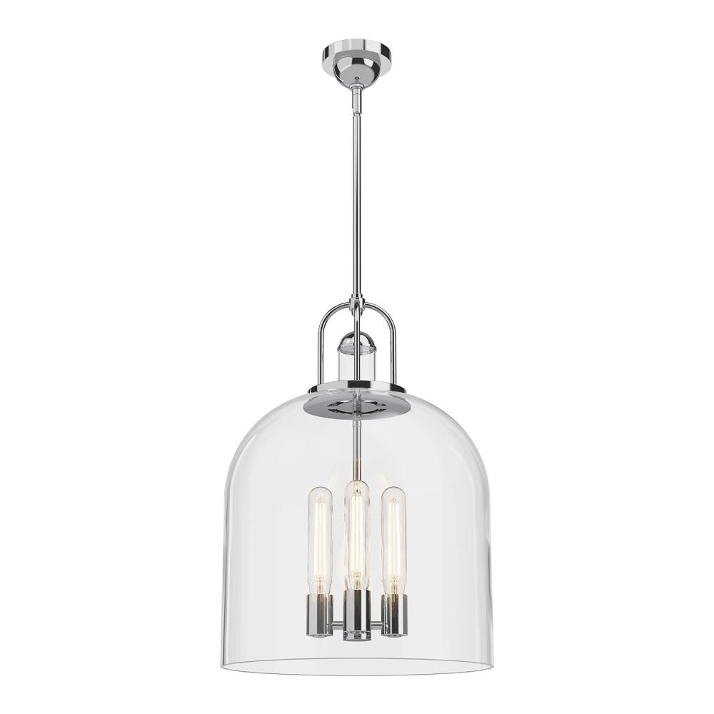 Lancaster 16-in Chrome 4 Lights Pendant