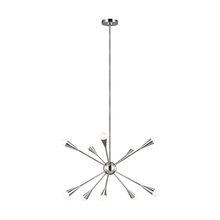 Visual Comfort & Co. Studio Collection EC10310PN - Medium Chandelier