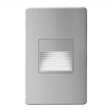 Dainolite DLEDW-200-BA - Brushed Alum Rectangle In/Out 3W Wal`