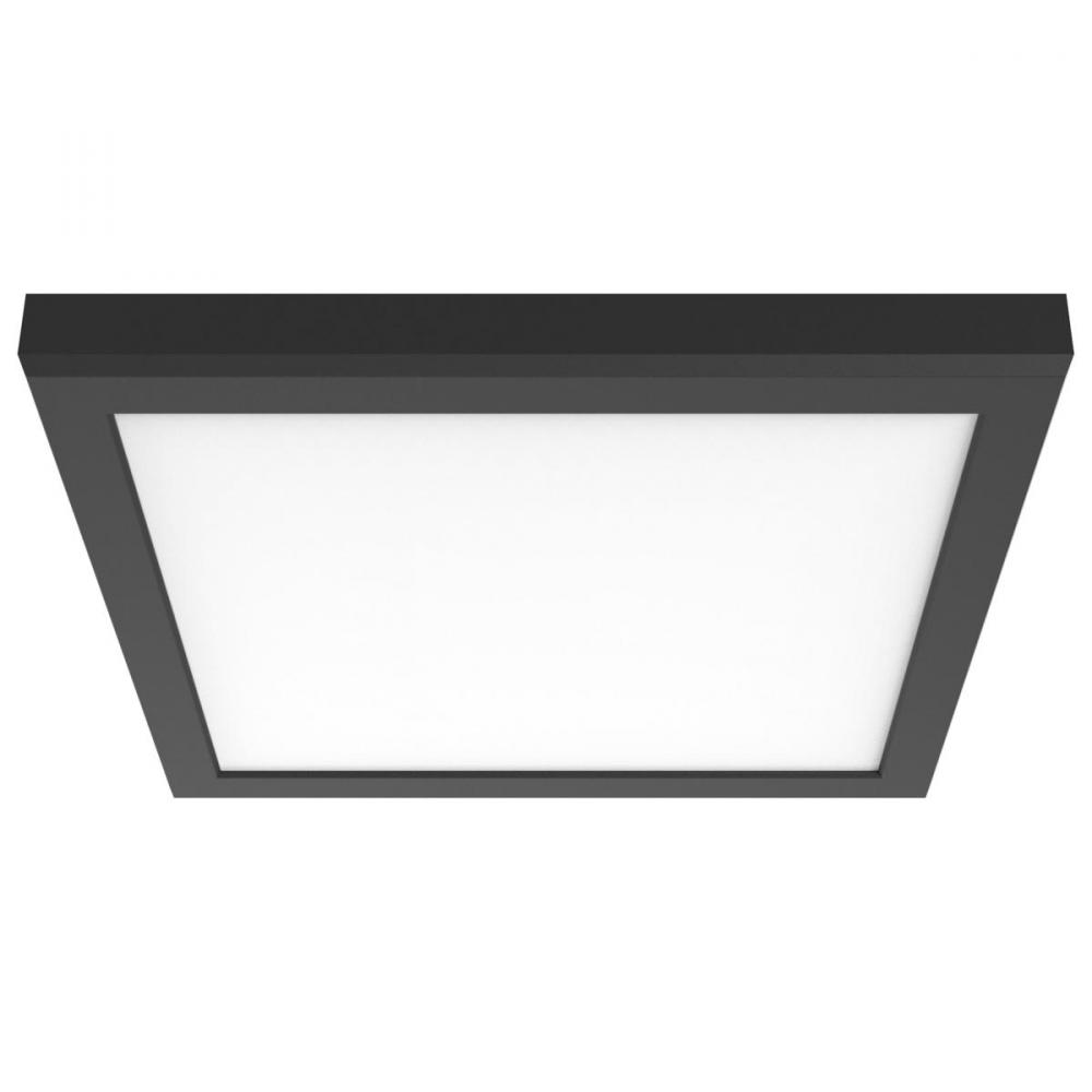 Blink Pro Plus; 19.5 Watt; 12 in.; Surface Mount LED; CCT Selectable; 90 CRI; Black Finish; 120/277