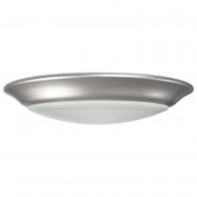 Nuvo 62/1663 - 7 inch; LED Disk Light; 5000K; 6 Unit Contractor Pack; Brushed Nickel Finish