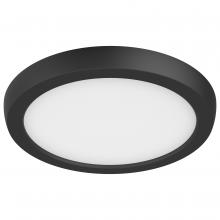 Nuvo 62/1711 - Blink Pro - 11W; 7in; LED Fixture; CCT Selectable; Round Shape; Black Finish; 120V