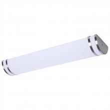 Nuvo 62/1871 - Glamour; LED 25 Inch Vanity; Brushed Nickel Finish; 27K/3K/35K/4K/5K CCT Selectable