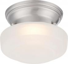 Nuvo 62/601 - Bogie - LED Flush Fixture with Frosted Glass