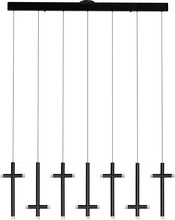 Page One Lighting PP020212-SDG - Seesaw 5+ Light Linear Pendant