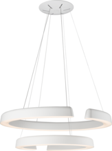Page One Lighting PP020018-MH - Enso 2 Tier Ring Chandelier