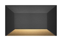 Hinkley 15225BK - 12V Medium Rectangular Deck Sconce