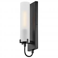 Hinkley 37850BK-WH - Medium Single Light Sconce