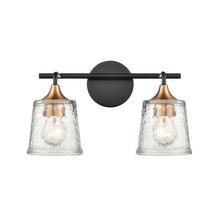 ELK Home 18681/2 - Hamy 15'' Wide 2-Light Vanity Light - Matte Black