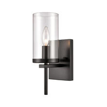 ELK Home CN290126 - Thomas - Oakland 12'' High 1-Light Sconce - Black