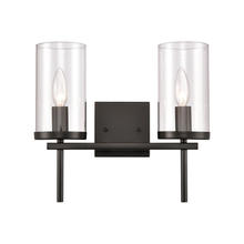 ELK Home CN290216 - Thomas - Oakland 13.5'' Wide 2-Light Vanity Light - Black