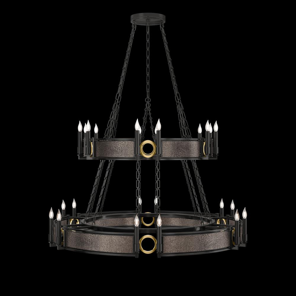 Mirage 50"W Round Chandelier