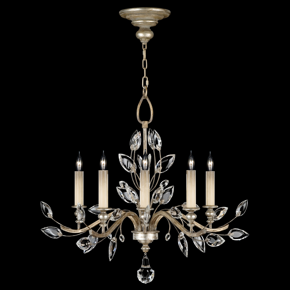 Crystal Laurel 32" Round Chandelier