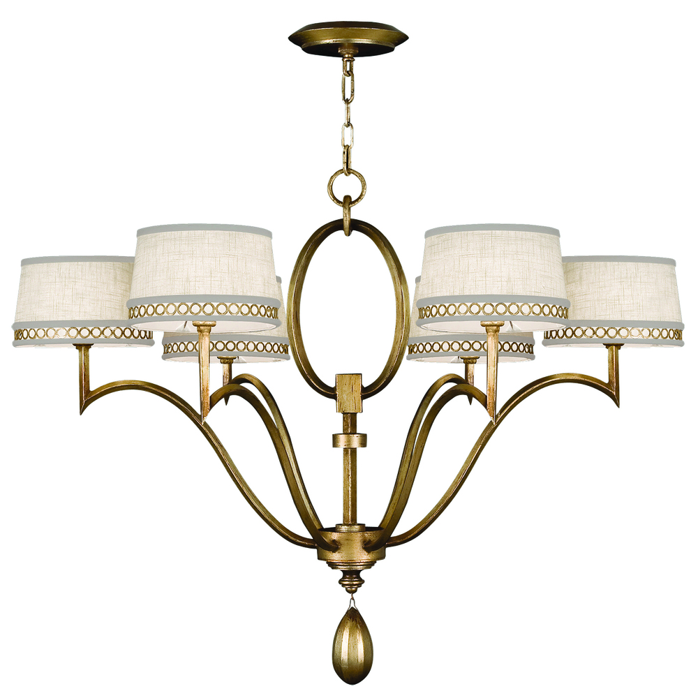 Allegretto 39"W Round Chandelier