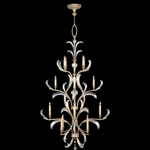 Fine Art Handcrafted Lighting 704040ST - Beveled Arcs 48" Round Chandelier