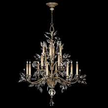 Fine Art Handcrafted Lighting 759440ST - Crystal Laurel 45"W Round Chandelier